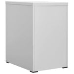 vidaXL vidaXL Filing Cabinet White 46x62x72.5 cm Steel - Uncategorized Filing Cabinet