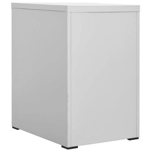 vidaXL vidaXL Filing Cabinet White 46x62x72.5 cm Steel - Uncategorized Filing Cabinet