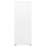 vidaXL Filing Cabinet White 46x62x72.5 cm Steel by vidaXL