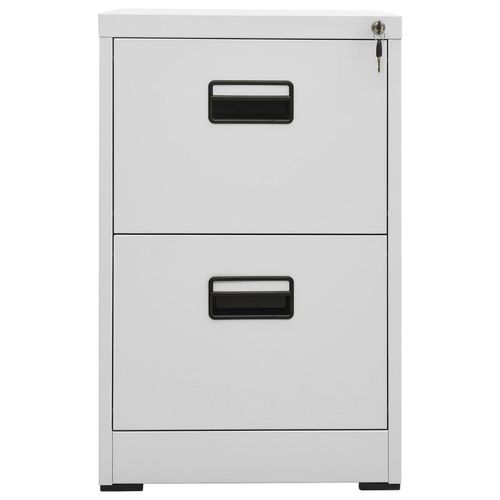vidaXL Filing Cabinet White 46x62x72.5 cm Steel - Filing Cabinet from vidaXL