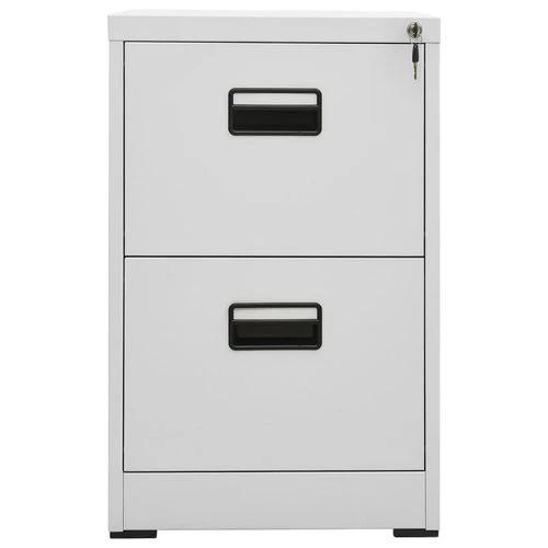 vidaXL vidaXL Filing Cabinet White 46x62x72.5 cm Steel - Uncategorized Filing Cabinet