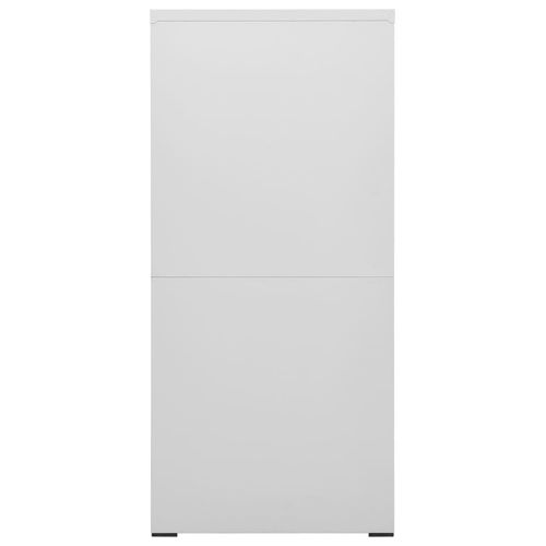 vidaXL Filing Cabinet White 46x62x72.5 cm Steel - Filing Cabinet from vidaXL
