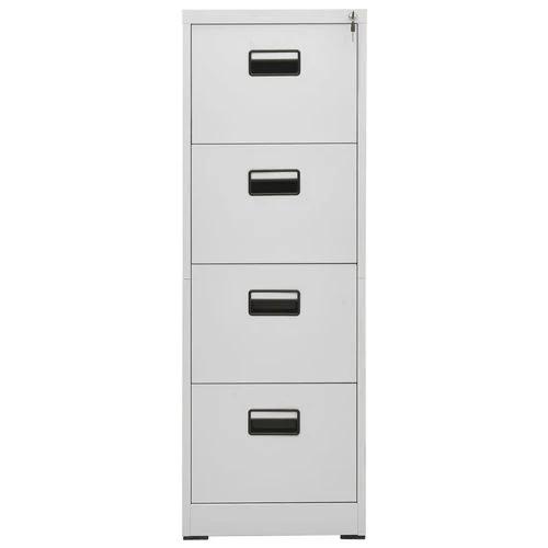vidaXL Filing Cabinet White 46x62x72.5 cm Steel by vidaXL