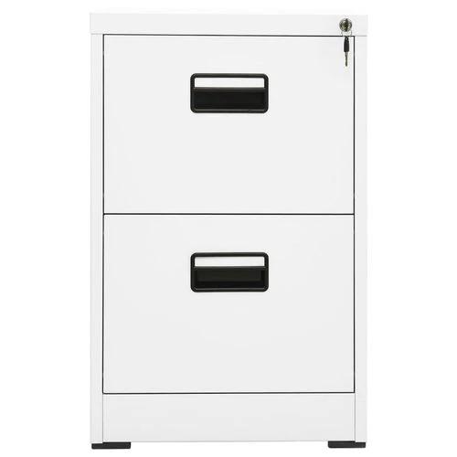 vidaXL vidaXL Filing Cabinet White 46x62x72.5 cm Steel - Uncategorized Filing Cabinet
