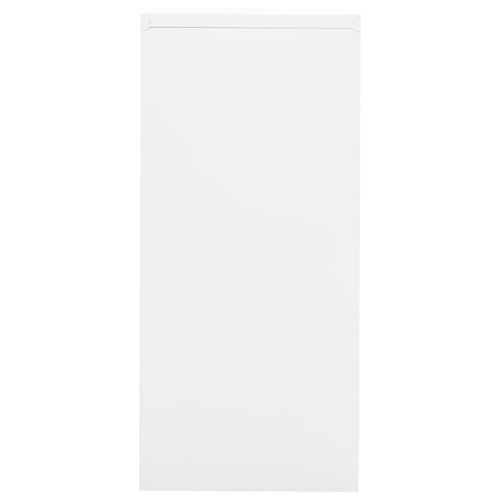 vidaXL Filing Cabinet White 90x46x72.5 cm Steel - Filing Cabinet from vidaXL