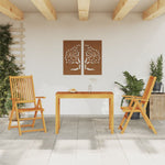 3 Piece vidaXL Garden Dining Set Solid Wood Acacia - Garden Set from vidaXL