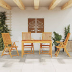3 Piece vidaXL Garden Dining Set Solid Wood Acacia - Garden Set from vidaXL