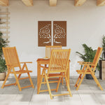 3 Piece vidaXL Garden Dining Set Solid Wood Acacia - Garden Set from vidaXL