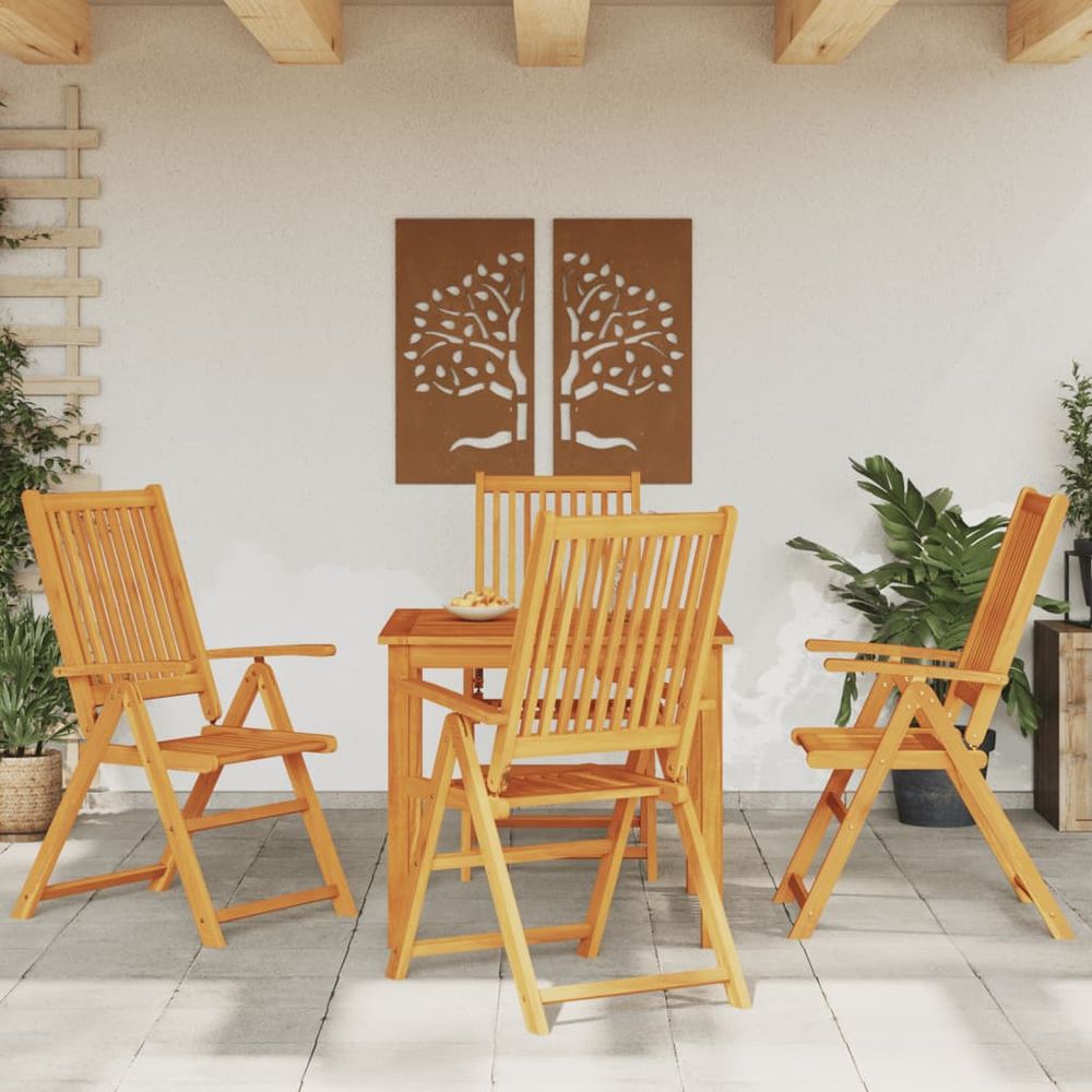 3 Piece vidaXL Garden Dining Set Solid Wood Acacia - Garden Set from vidaXL