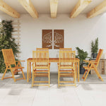 3 Piece vidaXL Garden Dining Set Solid Wood Acacia - Garden Set from vidaXL
