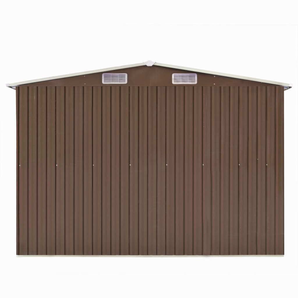 vidaXL Garden Shed 257x298x178 cm Metal Green - Garden Shed from vidaXL