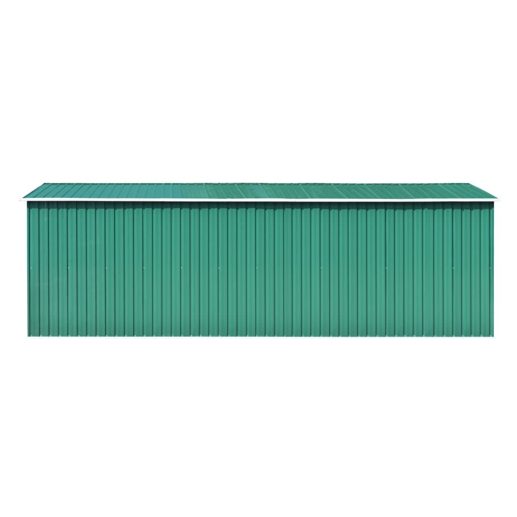 vidaXL Garden Shed 257x298x178 cm Metal Green - Garden Shed from vidaXL