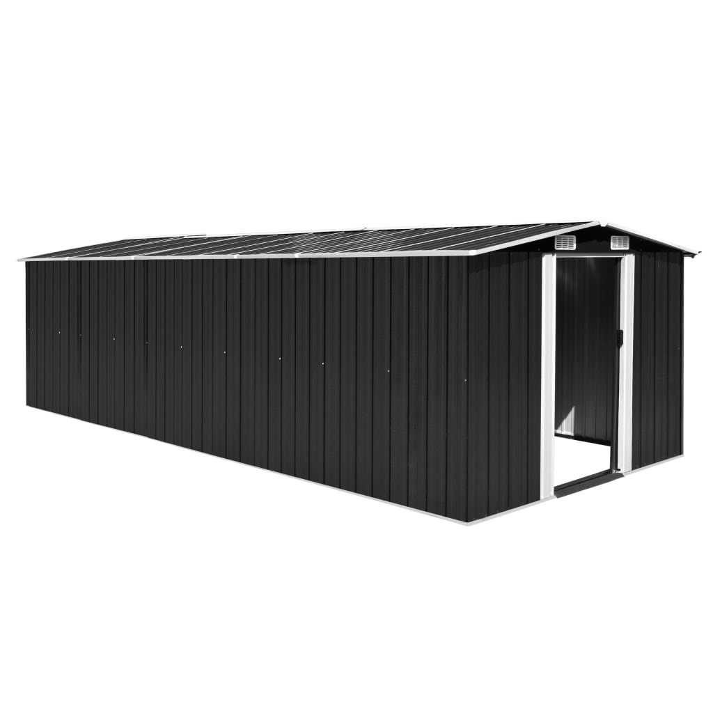 vidaXL Garden Shed 257x298x178 cm Metal Green - Garden Shed from vidaXL