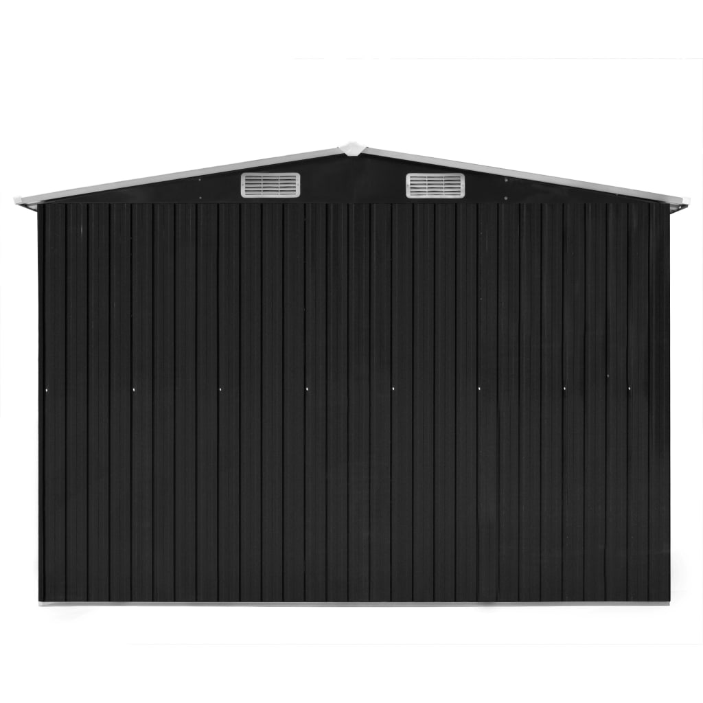 vidaXL Garden Shed 257x298x178 cm Metal Green - Garden Shed from vidaXL