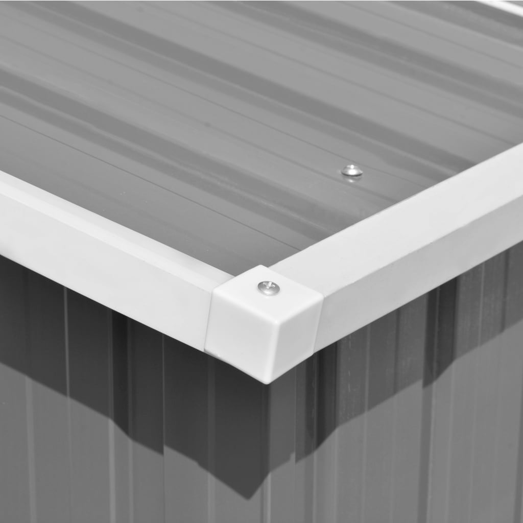 vidaXL Garden Shed 257x298x178 cm Metal Green - Garden Shed from vidaXL