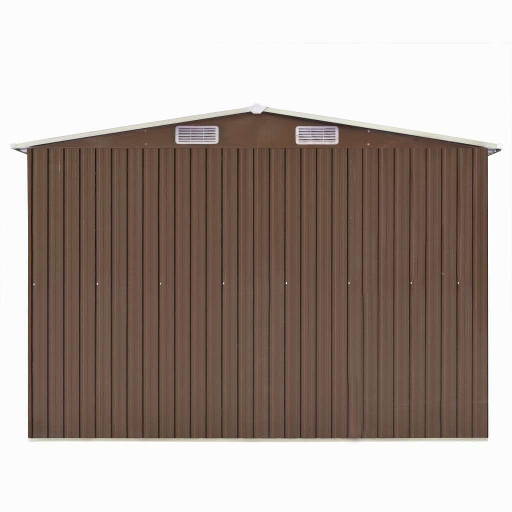 vidaXL Garden Shed 257x298x178 cm Metal Green - Garden Shed from vidaXL