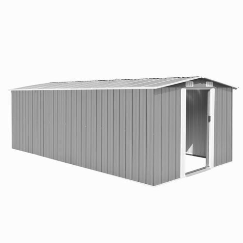vidaXL Garden Shed 257x298x178 cm Metal Green - Garden Shed from vidaXL