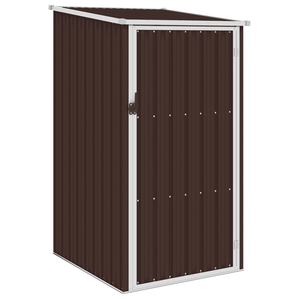 vidaXL Garden Shed Green 87x98x159 cm Galvanised Steel - Garden Shed from vidaXL