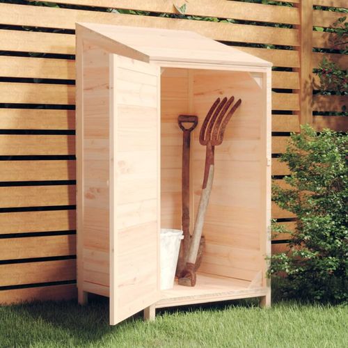 vidaXL Garden Shed 55x52x112 cm Solid Wood Fir - Garden Shed from vidaXL