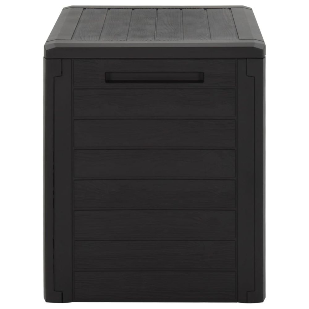 Garden Storage Box Brown vidaXL 58.5x46x55 cm Polypropylene - Garden Storage from vidaXL