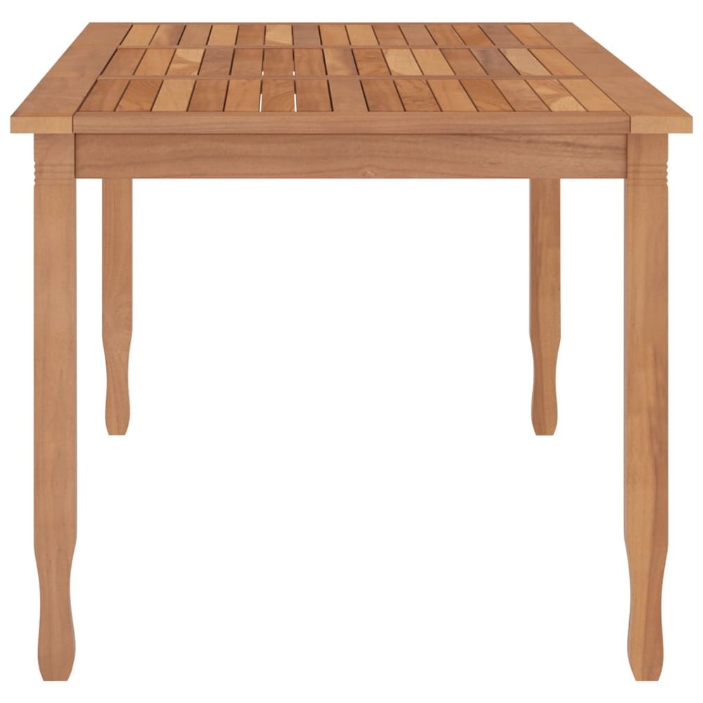 Garden Dining Table vidaXL 200x90x75 cm Solid Wood Teak - Garden Table from vidaXL