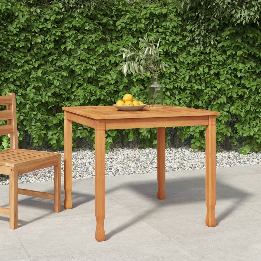 Garden Dining Table vidaXL 200x90x75 cm Solid Wood Teak - Garden Table from vidaXL