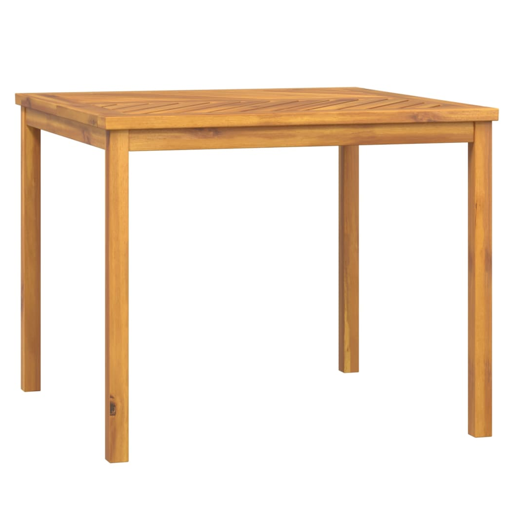 Garden Dining Table vidaXL 90x90x74 cm Solid Wood Acacia - Garden Table from vidaXL