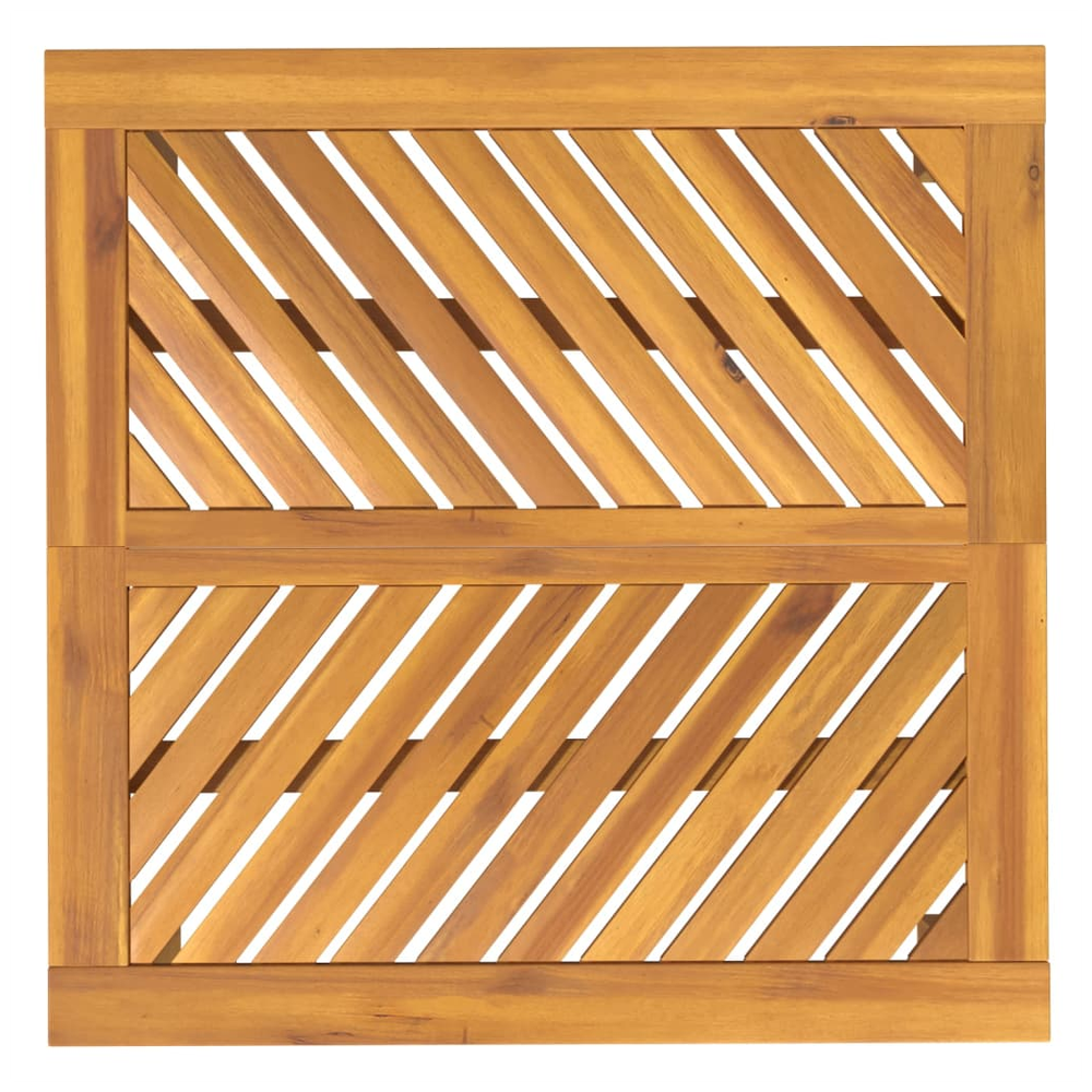 Garden Dining Table vidaXL 90x90x74 cm Solid Wood Acacia - Garden Table from vidaXL