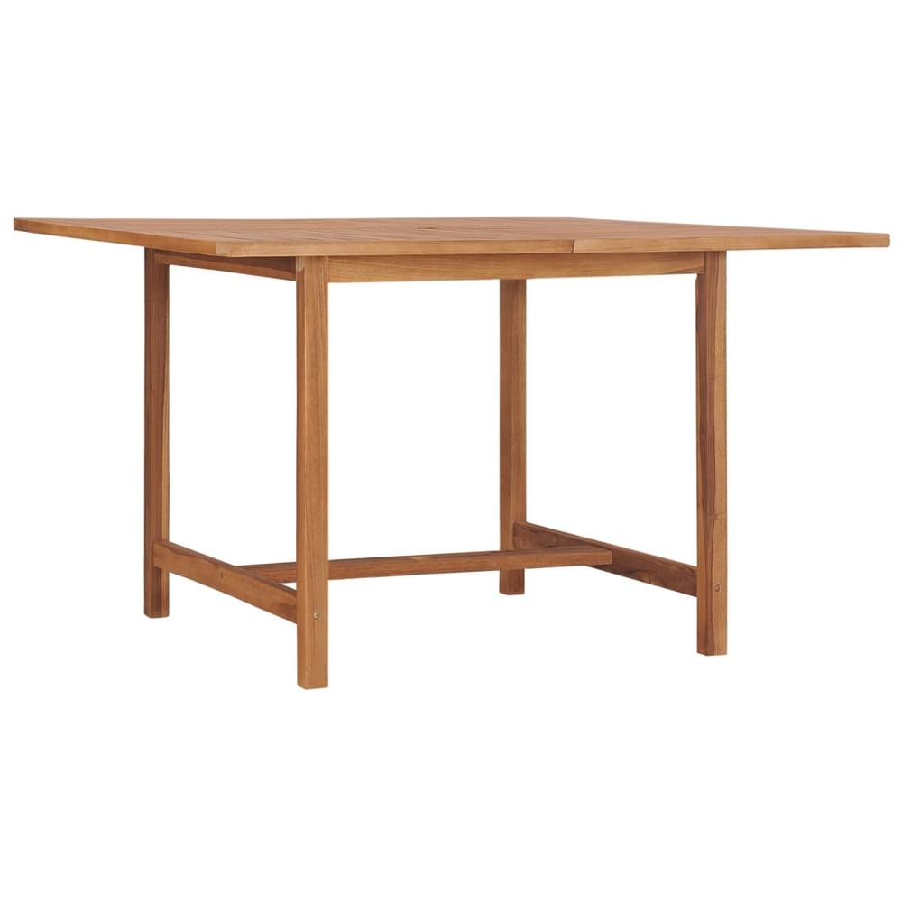 Garden Dining Table vidaXL 110x110x75 cm Solid Wood Teak - Garden Table from vidaXL