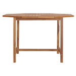 Garden Dining Table vidaXL 110x110x75 cm Solid Wood Teak - Garden Table from vidaXL