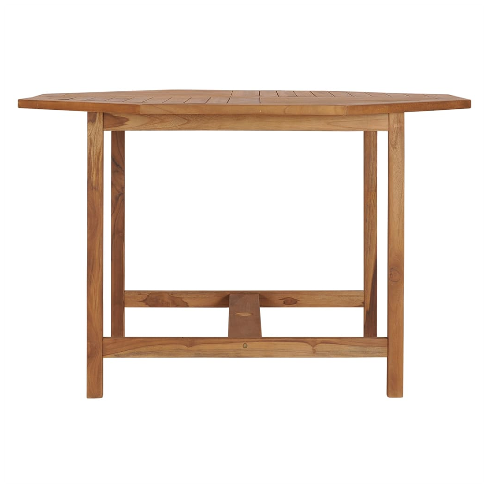 Garden Dining Table vidaXL 110x110x75 cm Solid Wood Teak - Garden Table from vidaXL