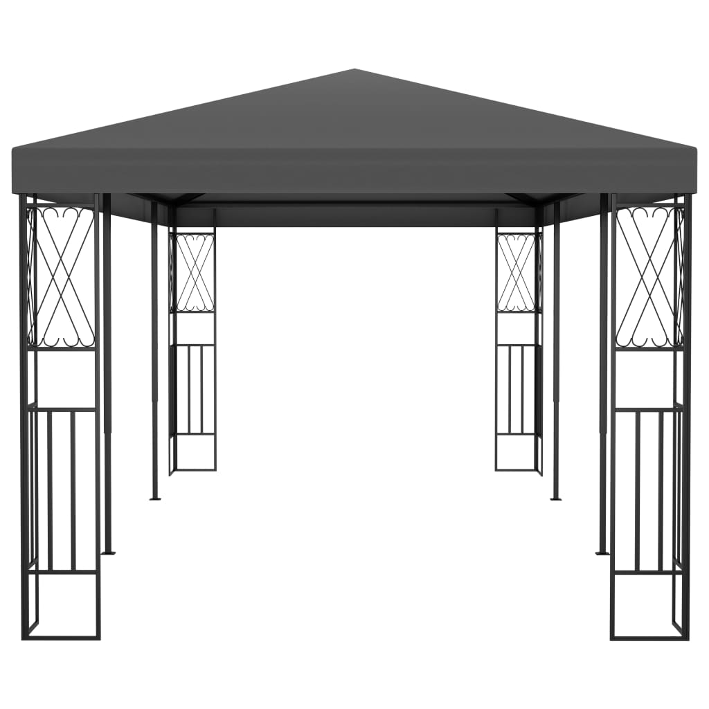 vidaXL Gazebo 3x3 m Cream Fabric - Gazebos from vidaXL