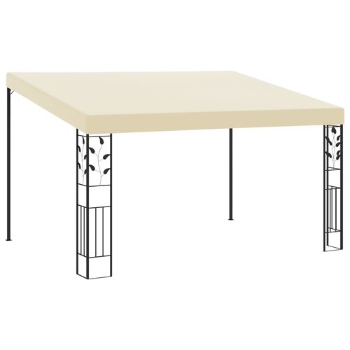 vidaXL Wall-mounted Gazebo 3x3x2.5 m Cream - Gazebos from vidaXL