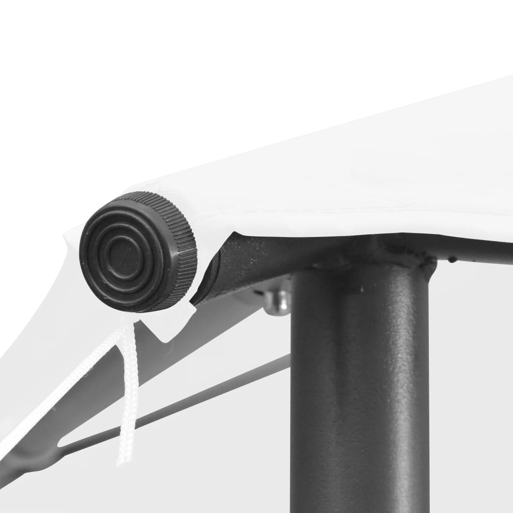 vidaXL Gazebo Pavilion Tent Canopy 4x4 m Steel Beige - Gazebos from vidaXL