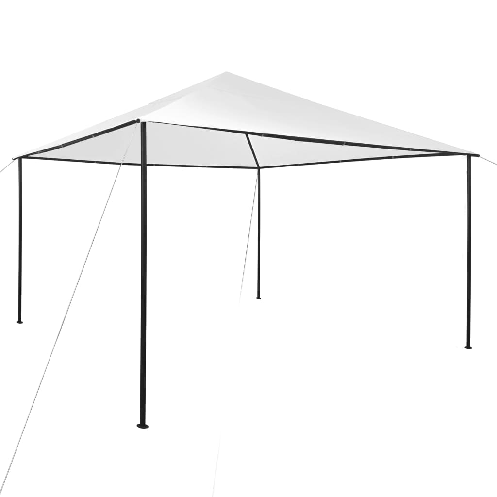 vidaXL Gazebo Pavilion Tent Canopy 4x4 m Steel Beige - Gazebos from vidaXL