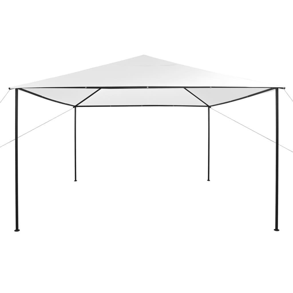 vidaXL Gazebo Pavilion Tent Canopy 4x4 m Steel Beige - Gazebos from vidaXL