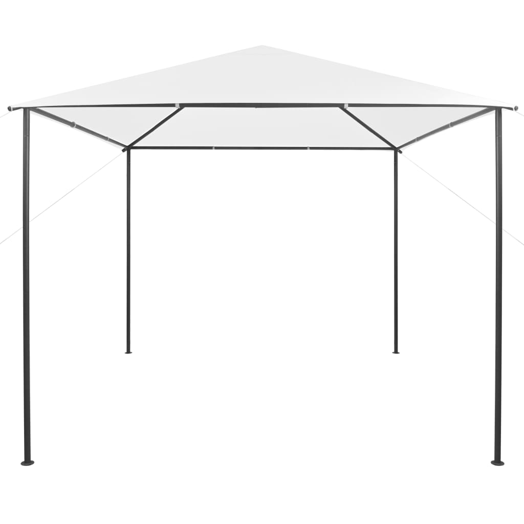 vidaXL Gazebo Pavilion Tent Canopy 4x4 m Steel Beige - Gazebos from vidaXL