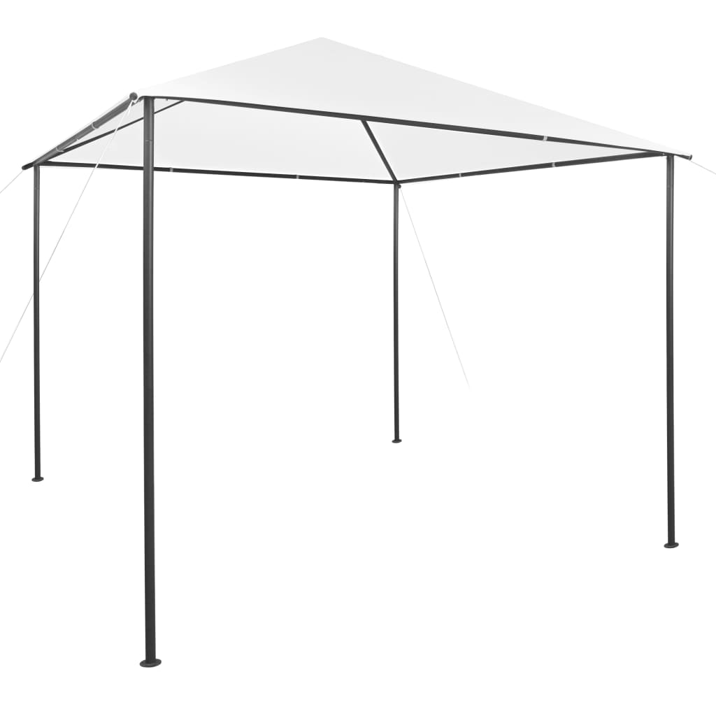 vidaXL Gazebo Pavilion Tent Canopy 4x4 m Steel Beige - Gazebos from vidaXL