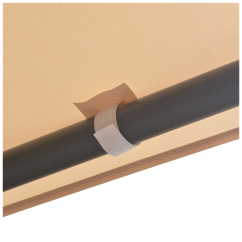 vidaXL Gazebo Pavilion Tent Canopy 4x4 m Steel Beige - Gazebos from vidaXL