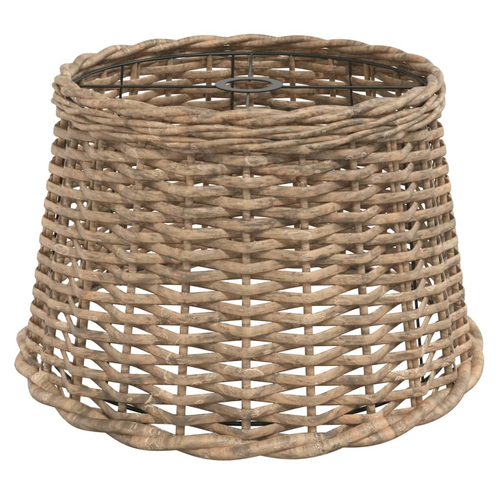 vidaXL Lamp Shade Brown Ø45x28 cm Wicker - Home Symphony