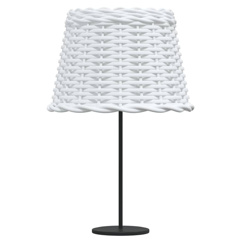 vidaXL Lamp Shade White Ø30x20 cm Wicker - Home Symphony