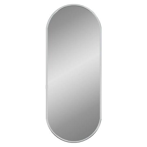 vidaXL Wall Mirror Silver 50x20 cm Oval - Mirror from vidaXL