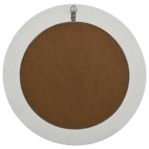 vidaXL Wall Mirror Baroque Style 50 cm White - Mirror from vidaXL