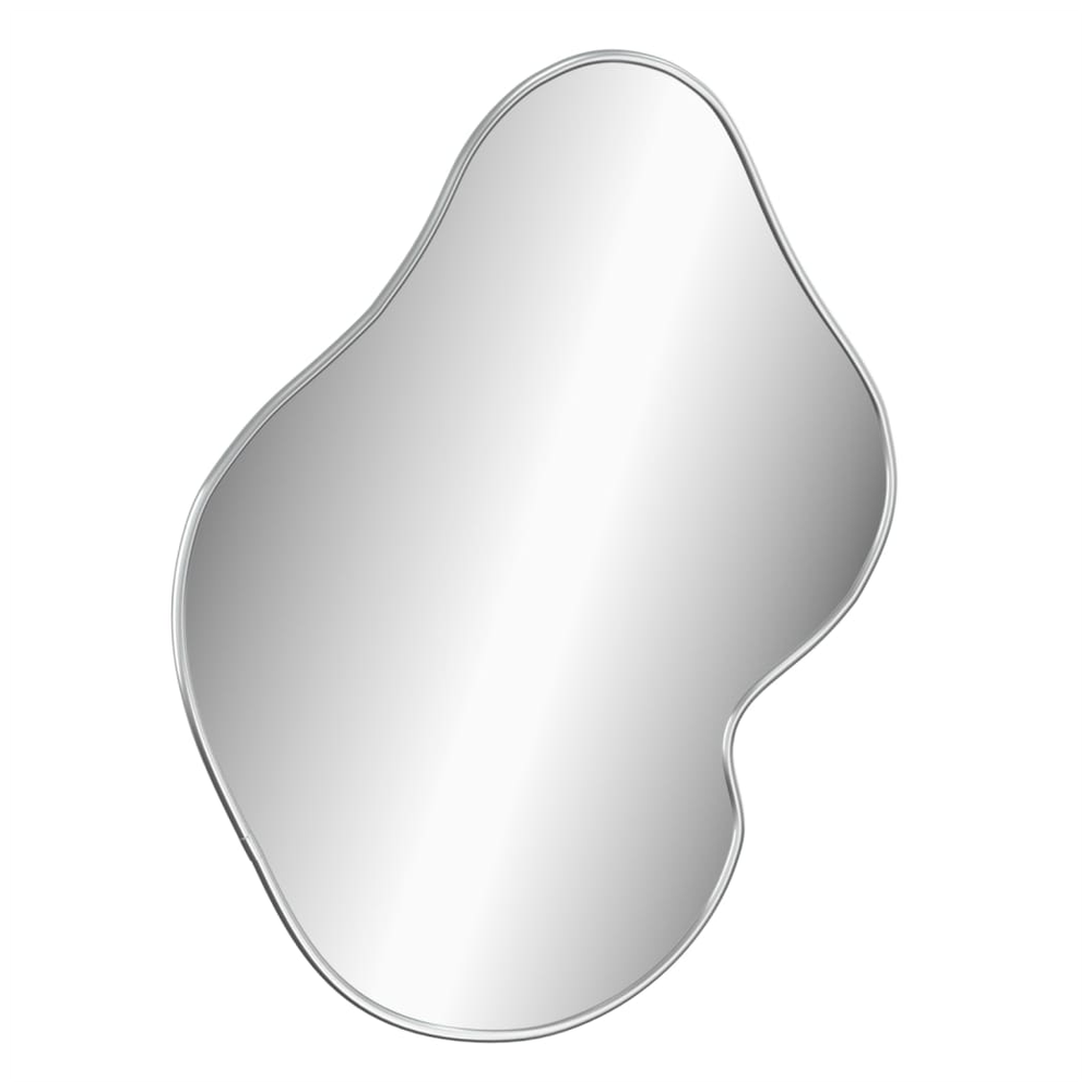 vidaXL Wall Mirror Silver 50x40 cm - Mirror from vidaXL