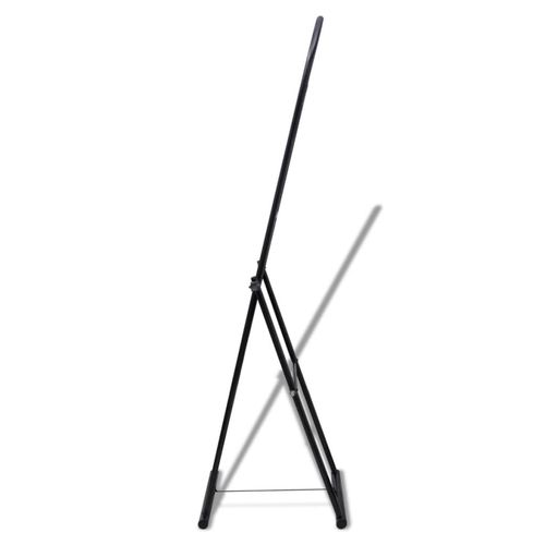 vidaXL Free Standing Floor Mirror Full Length Rectangular Black - Mirror from vidaXL