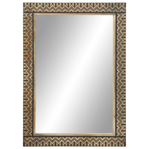 vidaXL Bathroom Mirror 50x70 cm Solid Wood Mango and Glass - Mirror from vidaXL