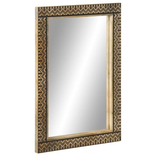 vidaXL Bathroom Mirror 50x70 cm Solid Wood Mango and Glass - Mirror from vidaXL