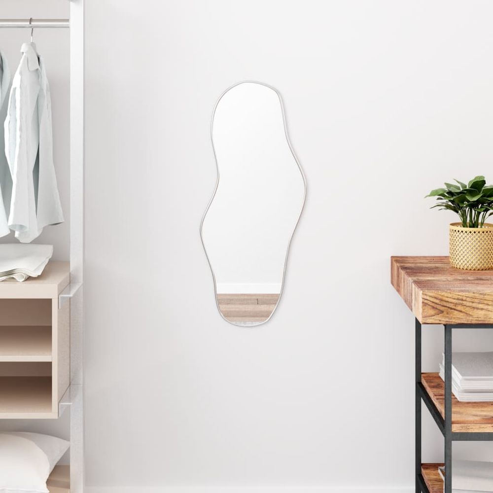 vidaXL Wall Mirror Silver 70x30 cm - Mirror from vidaXL