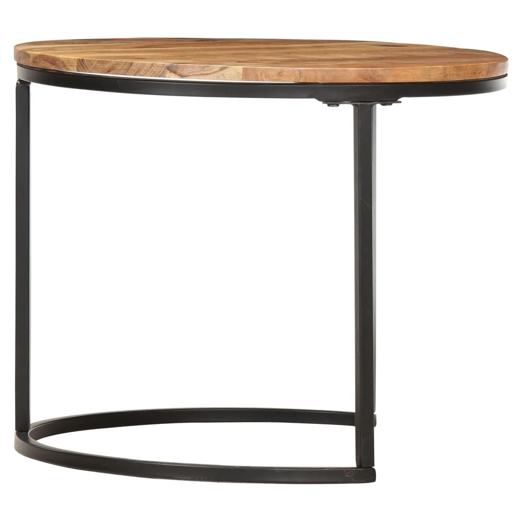 Nesting Tables 3 pcs vidaXL Solid Acacia Wood - Nest of Tables from vidaXL