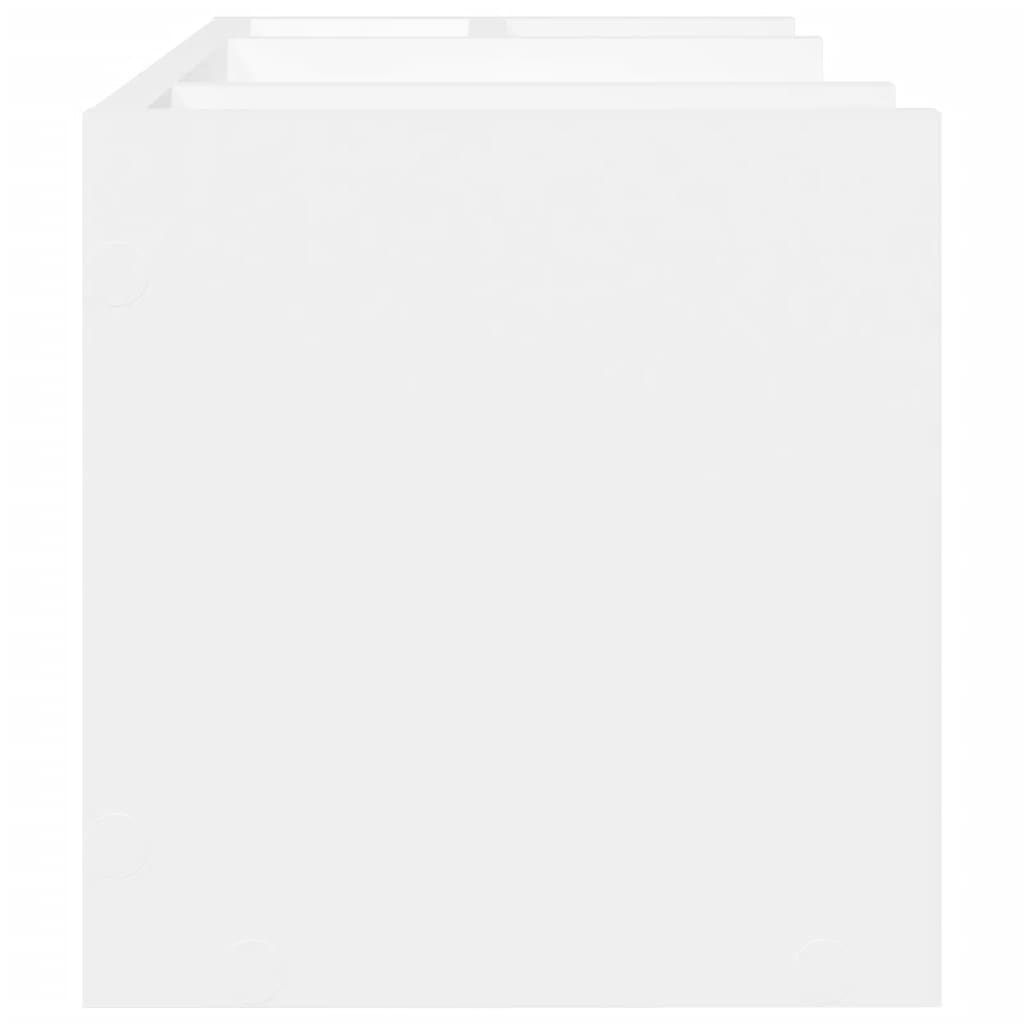 vidaXL Desk Organiser White 44.5x24x25 cm Engineered wood - Office Storage from vidaXL